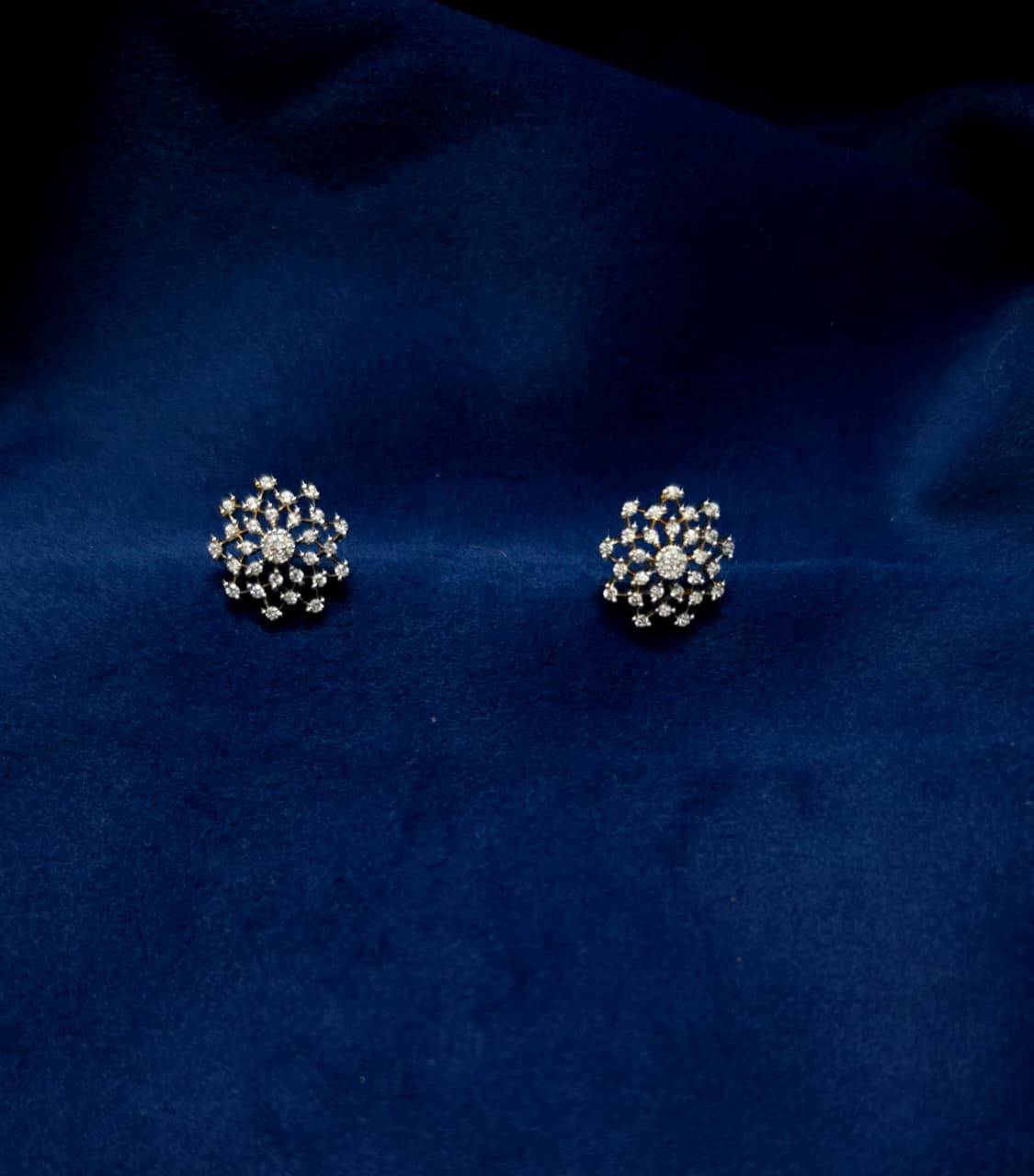 Diamond Lookalike Pendant Set- Large-Design 2